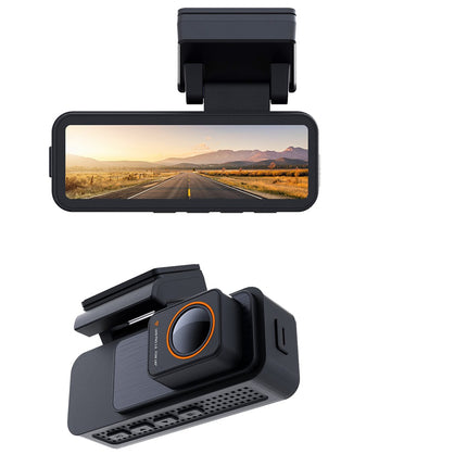 4K Front & 1080P Rear Dual Dash Cam with Night Vision, Loop Recording & Motion Detection