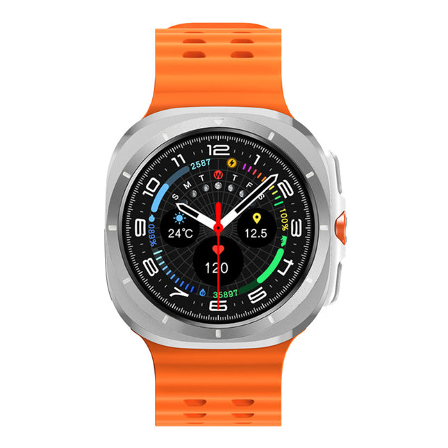 1.43" Slim Smart Watch with 22mm Strap, 400mAH Battery – Heart Rate & Fitness Tracker