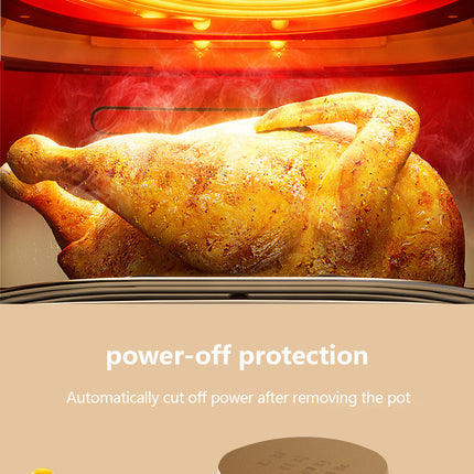 6-Litre Smart Digital Air Fryer with Viewing Window, Touch Panel & Fast Airflow Cooking – Black