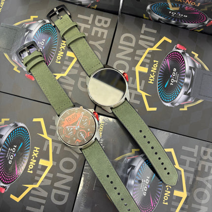 Portable Fitness Smart Watch with 1.43" Touch Display, 200mAh Battery, 22mm Strap, 5ATM Water Resistance