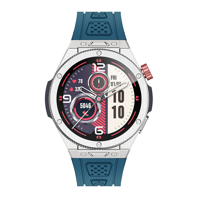 Waterproof Smart Watch 1.43” Touchscreen, Fitness Tracker, 420mAh Battery