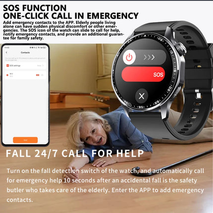 IP67 Waterproof Touchscreen Smartwatch with Fitness Tracking & Mobile App Integration