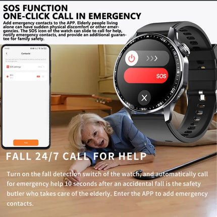 Touch Screen Smart Watch with Fitness Tracking, IP67 Waterproof & Smartphone App Connectivity