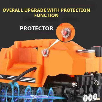 Industrial Car Cleaning Pump 2800W with Induction Motor & 12MPa High Pressure