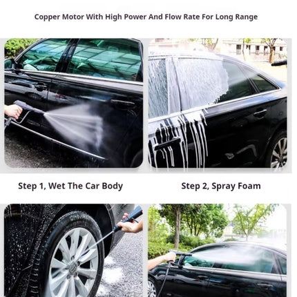 Industrial Car Cleaning Pump 2800W with Induction Motor & 12MPa High Pressure