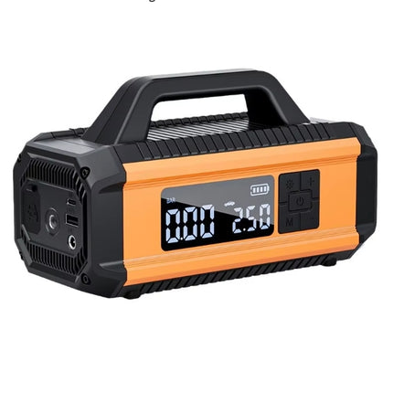 Multi-Function 10000mAh Car Jump Starter with Digital Tire Inflator and Pressure Gauge