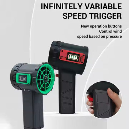 Compact Brushless Mini Turbo Fan 1300g Thrust 240km/h High Speed Airflow for Home, Automotive and Industrial Use