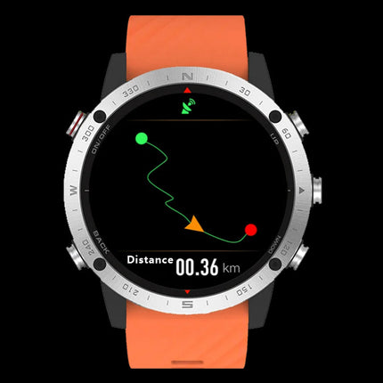 Portable Smart Watch 1.3" Display RealTech Chip Waterproof Long Battery Life