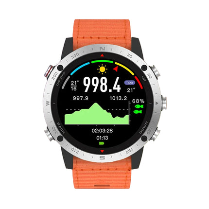 Portable Fitness Smartwatch 1.3" Display RealTech Chip Waterproof Long Battery Life