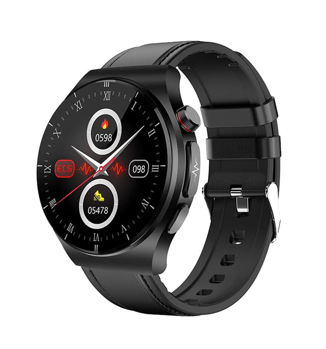 Fitness Smartwatch with 128MB Memory, HealthWear App, 22mm Adjustable Strap