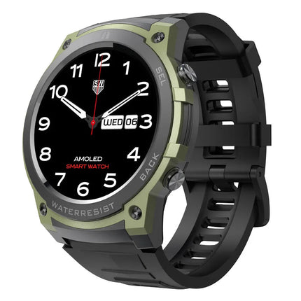 Touch Screen Smart Watch with Fitness Tracking and IP68 Waterproof