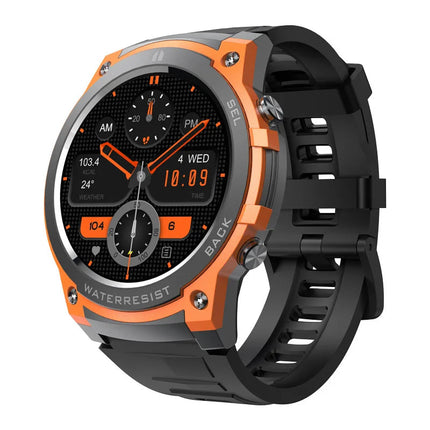 Touch Screen Smart Watch with Fitness Tracking and IP68 Waterproof