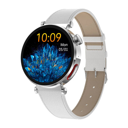 1.27" Touch Screen Smart Watch with Heart Rate Monitoring, IP68 Water Resistance