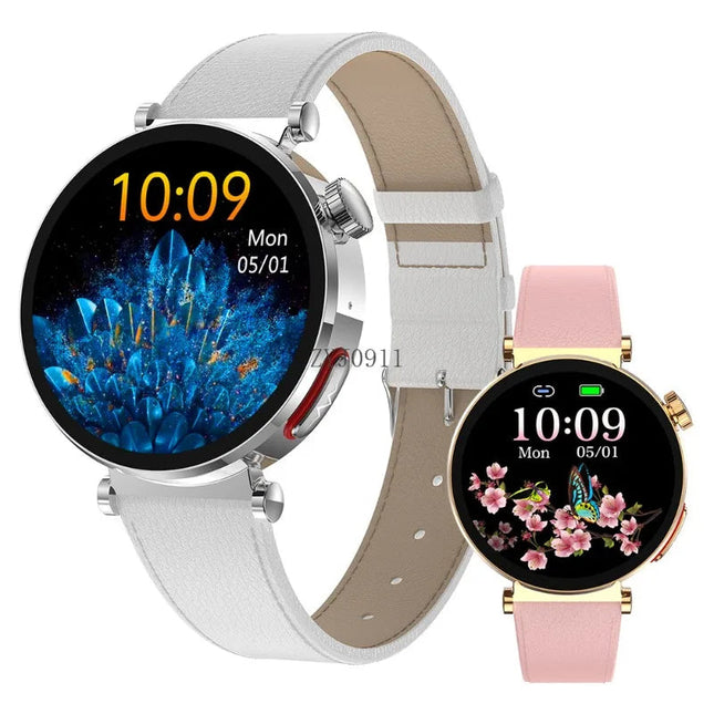1.27" Touch Screen Smart Watch with Heart Rate Monitoring, IP68 Water Resistance