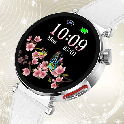1.27" Touch Screen Smart Watch with Heart Rate Monitoring, IP68 Water Resistance