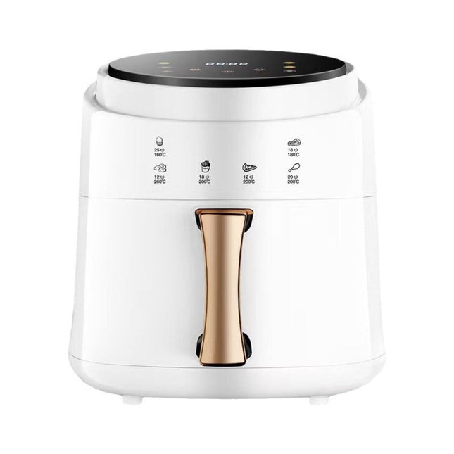 Large 8L Digital Air Fryer with Touch Controls – Fast, Soothethy Cooking, White