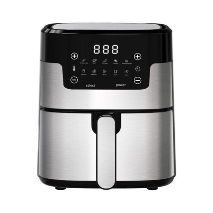 5L Large Capacity Stainless Steel Air Fryer – Compact Design for Family Cooking