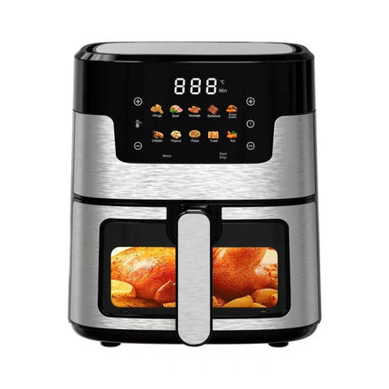 5L Digital Air Fryer with Colour Touch Screen, Low Noise Operation and Compact Design