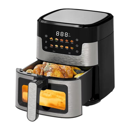 5L Digital Air Fryer with Colour Touch Screen, Low Noise Operation and Compact Design