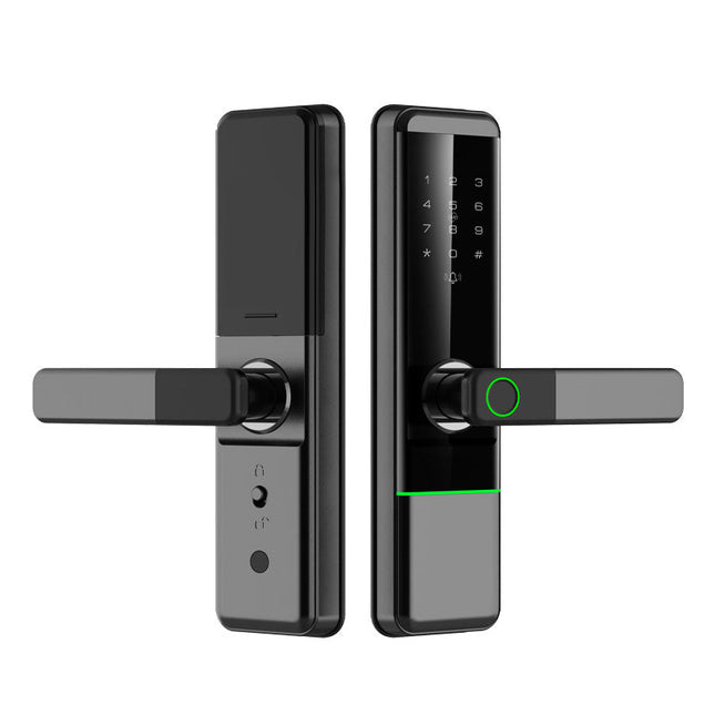 Smart Digital Fingerprint Door Lock with Camera Bluetooth WiFi App Access 5050 Mortise