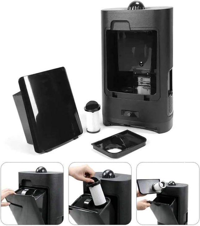 Smart Infrared Hair Salon Vacuum Cleaner 1200W Automatic Hair Dust Bin