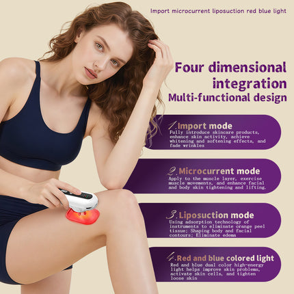 2-in-1 Facial Pore Vacuum Blackhead Remover with 1400mAh Battery & Replacement Pads