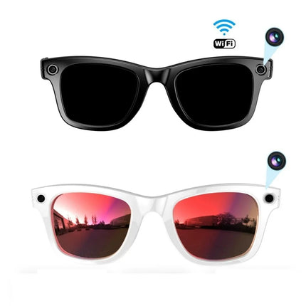 AI Smart Glasses with Bluetooth 5.4, 4GB Memory & IP65 Waterproof, 6-7H Music/Call