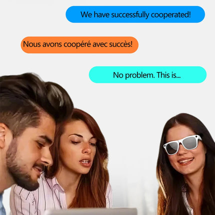 Cordless AI Glasses with Long-Lasting 260mAH Battery & HD Audio