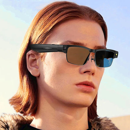 Portable AI Glasses with 4G Memory and 6-7H Music/Call Time
