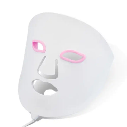 Portable 7 Colour LED Light Relaxation Face Mask Rechargeable Silicone Skin Rejuvenation Device