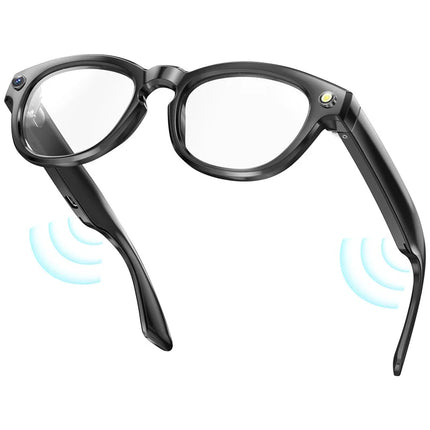 AI Smart Glasses with Built-in Bluetooth, Long-Lasting 260mAh Battery, IP65 Waterproof
