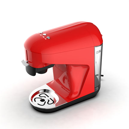 Multi-Functional Coffee Maker for Grounds & Capsules, Compact Design