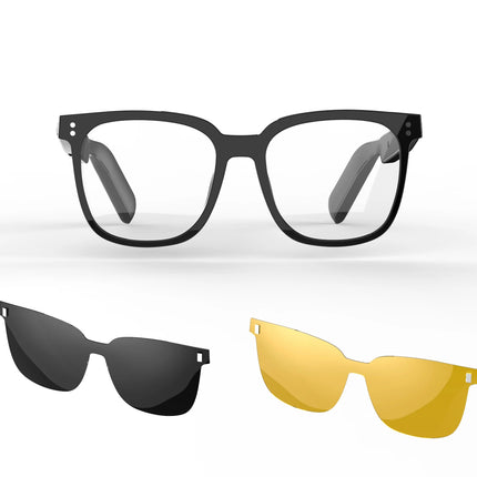 Portable AI Bluetooth Glasses, Waterproof, Lightweight with 6-7 Hour Playtime