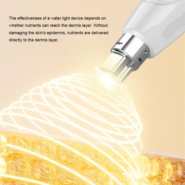 Portable Nano Micro Needle Hydra Pen Skin Rejuvenation Device with LCD Display