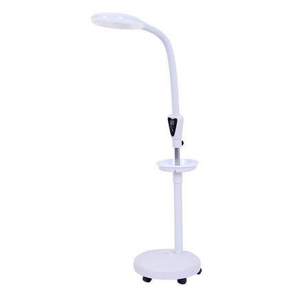 16X LED Magnifying Floor Lamp with Adjustable Stand for Beauty Salon Tattoo Manicure
