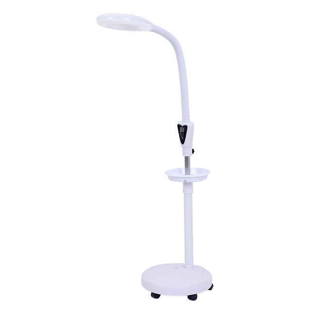 16X LED Magnifying Floor Lamp with Adjustable Stand for Beauty Salon Tattoo Manicure