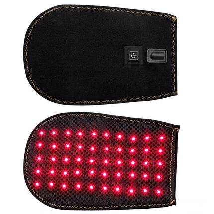 Portable LED Red Light Relaxation Gloves for Hand Muscle Relief and Physiorelaxation