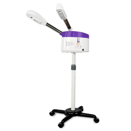 2-in-1 Hot and Cold Facial Steamer with Ozone & Aromarelaxation 600ml Portable Face Sauna