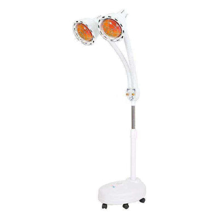 275W Double Head Far Infrared Heating Lamp with Timer & Adjustable Temperature