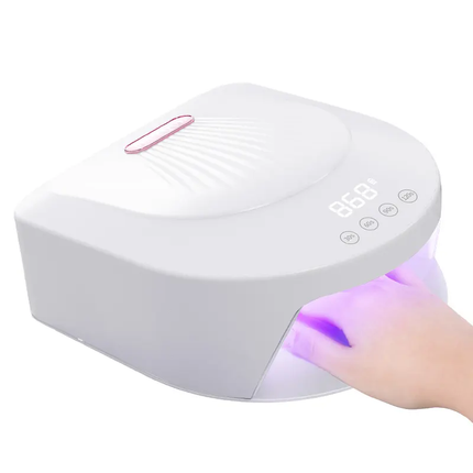 Portable 192W Cordless UV LED Nail Lamp 48 Beads Gel Polish Curing Dryer