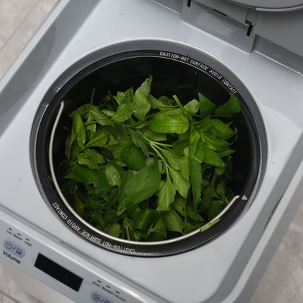 Portable 25L Food Waste Processor with Nano Ceramic Inner Pot – 90% Volume Reduction