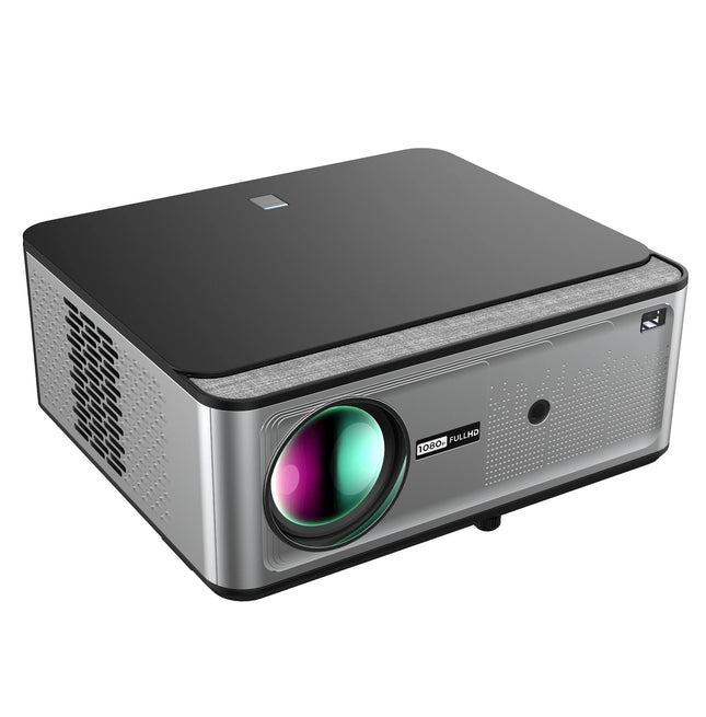HD LCD Projector 1080P, Auto Keystone, 5W Speaker, 30”-200” Display