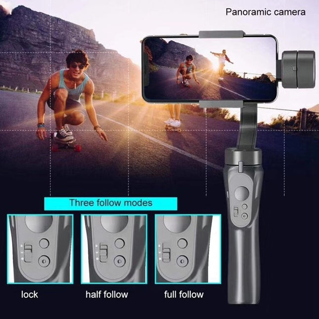 Cordless 3-Axis Handheld Gimbal Stabilizer for Smooth Video Recording – 280g Load Capacity