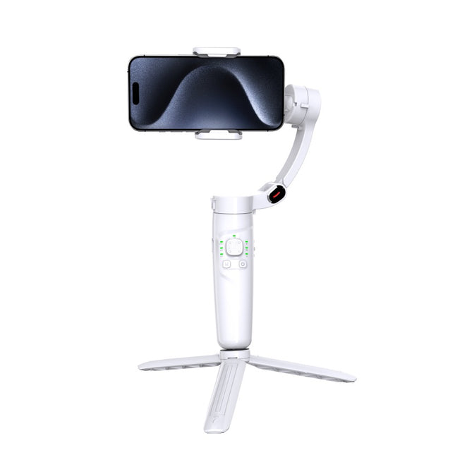 3-Axis Handheld Phone Gimbal Stabilizer with Object Tracking & Time-Lapse Mode