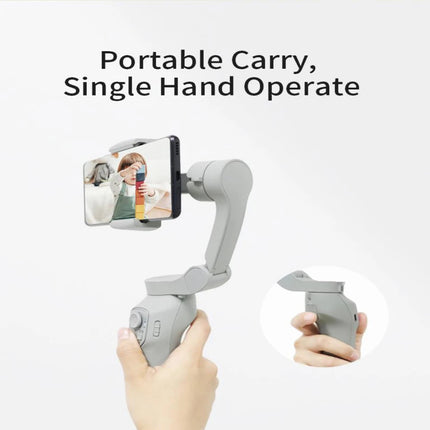 Portable 3-Axis Anti-Shake Smartphone Gimbal with Object Tracking & Time-Lapse