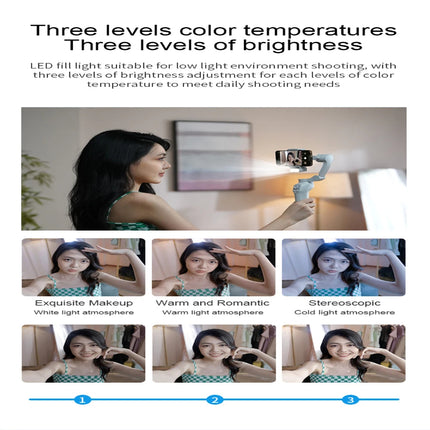 Compact Foldable Phone Gimbal Stabiliser with Object Tracking & Time-Lapse