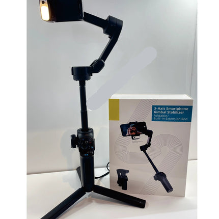 3-Axis Foldable Gimbal with Beauty Filter, Multiple Shooting Modes & Compact Design
