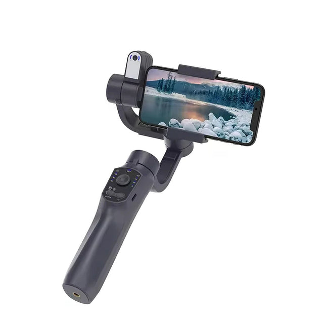 3-Axis Handheld Gimbal Stabilizer with 360° Rotation & AI Tracking for Mobile Phones