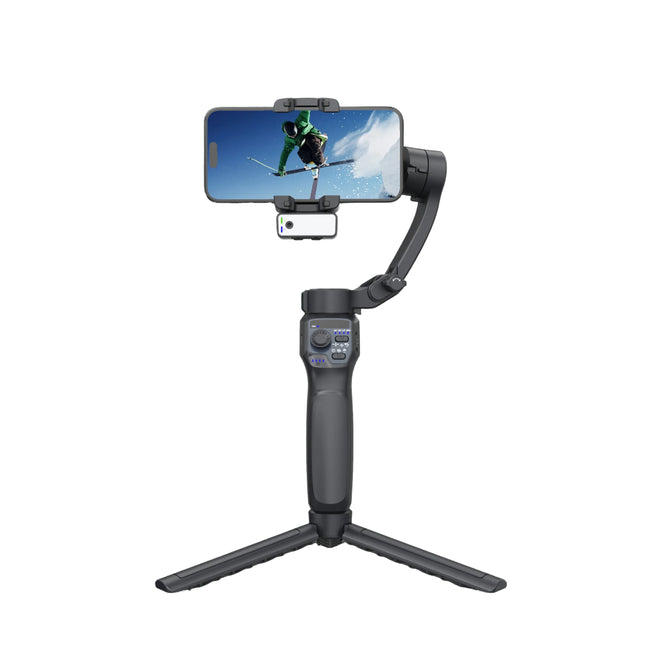 3-Axis Foldable Smartphone Gimbal with Zoom, Panoramic, and Multiple Shooting Modes