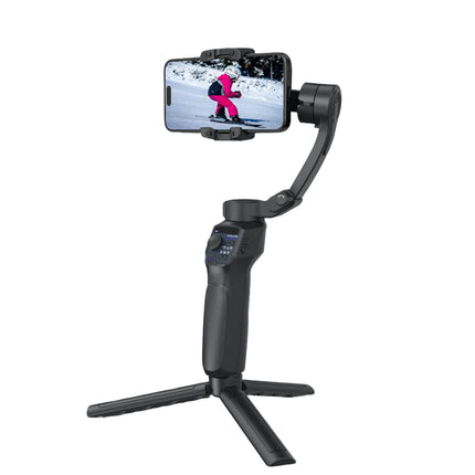Compact 3-Axis Stabilizer with Zoom, Panoramic & Inception Modes